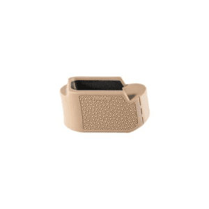 Hogue Glock 19 Overmolded Rubber Grip Extension Base Pad For 10 and 15 Round Magazine FDE