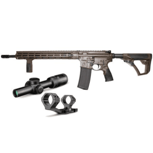 Daniel Defense Dd4v7 5.56mm Ambidextrous Rifle With Mil Spec + Finish, 18 Inch Barrel And Vortex Venom Scope Package