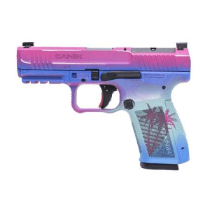 Canik Mete Sf One 9mm Optic Ready Pistol With Miami Special Edition Finish