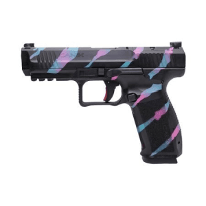 Canik Mete Sft 9mm Optic Ready Pistol With Miami Tiger Stripe Finish