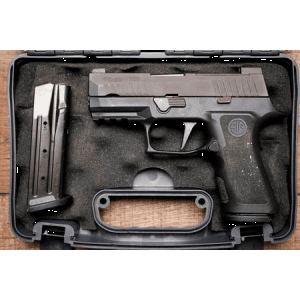 Sig Sauer P320 X-Compact 9mm Optic Ready Police Trade-In Pistol With Two Magazines