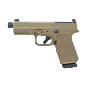 Ruger Rxm 9mm Optic Ready Pistol With Fde Slide/Burnt Bronze Frame And Threaded Barrel