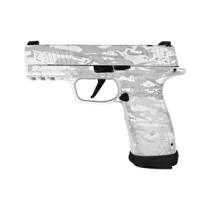 Sig Sauer P365-Xmacro Tacops 9mm Optic Ready Pistol With White Multi Camo Finish And Four Magazines