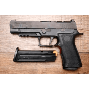 Sig Sauer P320 X-Series Full Size Optic Ready 9mm Police Trade-In Pistol (Very Good Condition) With Night Sights