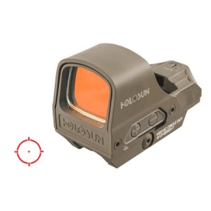 Holosun Hs510c Open Reflex 2 Moa Red Dot Sight (Flat Dark Earth Finish)