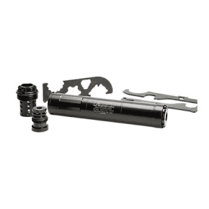 Griffin Armament Bushwacker 46 Multi Caliber Modular Suppressor with Plan A Taper Mount