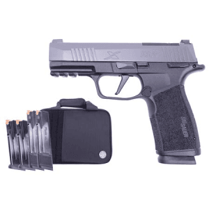 Sig Sauer P365 Xmacro 9mm Optic Ready Tacpro Bundle With Five Magazines And Savior Bag