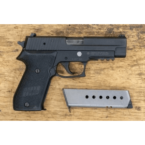 Sig Sauer P220 45 Acp Da/Sa Police Trade-In Pistols With Rail (Very Good Condition)