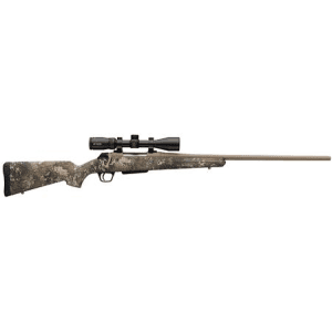 Winchester Xpr Hunter 6.8 Western Bolt-Action Rifle With True Timber Strata Camo Stock And Vortex Crossfire Ii 3-9x40mm Scope