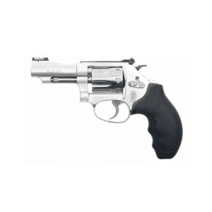 Smith & Wesson Model 63 22lr J-Frame Revolver With Hi-Viz Fiber Optic Red Sight