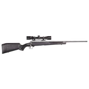 Savage 110 Apex Storm XP 22-250 Rem Rifle with Stainless Barrel and Vortex Crossfire II Scope