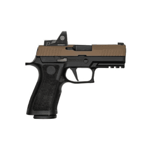 Sig Sauer P320 X-Carry 9mm 17-Round Pistol Two Tone Coyote With Romeo1 Reflex Sight