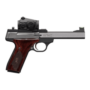 Browning Buck Mark 22 Lr Pistol With Rosewood Grips And Vortex Crossfire Red Dot