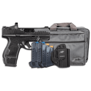 Kimber R7 Mako 9mm Black Optic-Ready Pistol Bundle With Ct Red-Dot, 5 Mags, Holster And Range Bag
