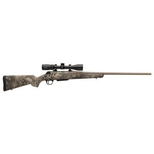 Winchester Xpr Hunter 300 Win Mag Bolt-Action Rifle With True Timber Strata Camo Stock And Vortex Crossfire Ii Scope
