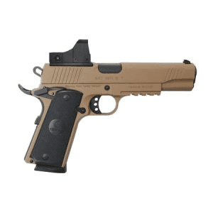 Girsan MC1911S Government 45ACP Flat Dark Earth Pistol with 5MOA Red Dot