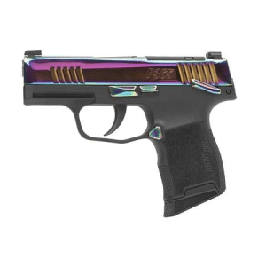 Sig Sauer P365 380 Acp Rainbow Micro-Compact Optic Ready Pistol With Manual Safety