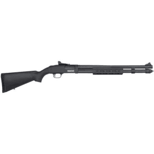 Mossberg 590s Tactical 12 Gauge Pump-Action Shotgun With Black Synthetic Stock And Ghost Ring Sight