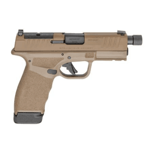 Springfield Hellcat Pro 9mm Optic Ready Flat Dark Earth Semi-Auto Pistol With Threaded Barrel