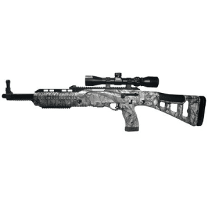 Hi Point 4595 Hunter 45 ACP Carbine with Woodland Style Camo Finish and Konus 1.5-5x32 Scope