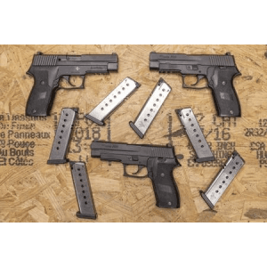 Sig Sauer P220r 45 Acp Dak Police Trade-In Pistols With Rail (Good Condition)