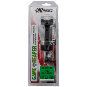 Dnz Game Reaper 1"" Scope Mount - Medium Height - Traditions Black Powder