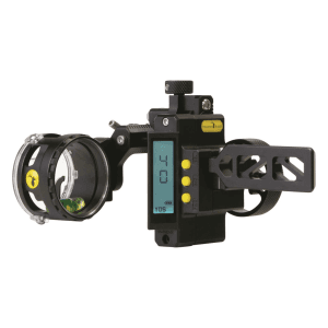 Trophy Ridge Digital React 1-Pin Bow Sight with Mathews Bridge-Lock Right Hand