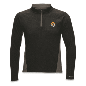 ScentLok Men's BE:1 Trek Quarter-zip Base Layer Top