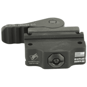 American Defense Manufacturing American Defense Mount Qd Fits Trijicon Mro Low Profile Black