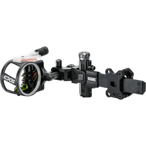 CUSTOM BOW EQUIPMENT CX5 Carbon Bar 5-Pin Sight .019