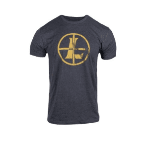 Leupold Distressed Reticle Tee - Charcoal