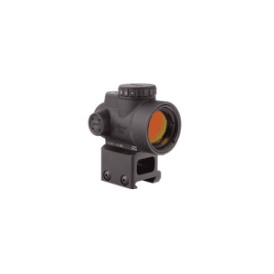 Trijicon Mro 1x25 2 Moa Red Dot Sight W/ Lower 1/3 Co-Witness Picatinny Mount | Matte Black