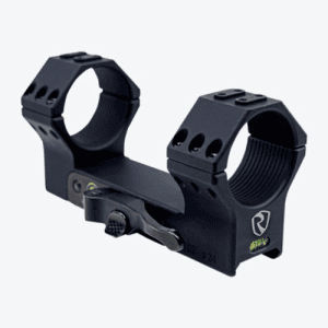 RITON OPTICS 30mm Picatinny QD Mount - 0 MOA Black
