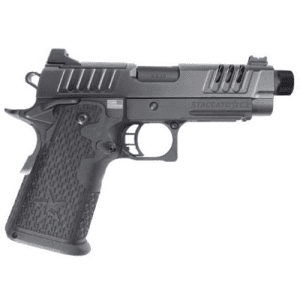 Staccato C2 9mm 4.5" 16rd Optic Ready Pistol + Dlc Threaded Barrel | Black S-Series