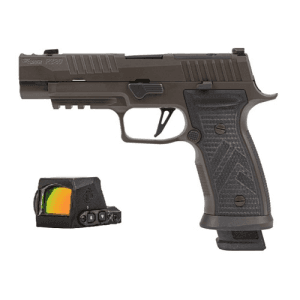 Sig Sauer P320 Axg Legion 9mm 3.9" 21rd Pistol W/ Romeo X Pro 3 Moa Red Dot | Grey