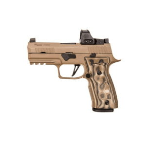 Sig Sauer P320 9mm 3.9" 17rd Pistol W/ Xray 3 Night Sights & Romeo Red Dot | Fde