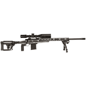 Howa M1500 6.5 Creedmoor 24" 10rd Bolt Rifle W/ 4-16x50 Scope - American Flag Chassis