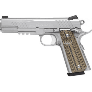 Savage Arms 1911 Government Rail Gun 45acp 5" 8rd Pistol W/ Night Sights - Stainless