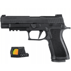 Sig Sauer P320 X-Series 9mm 4.7" 17rd Pistol W/ Romeo X Pro 3 Moa Red Dot | Black