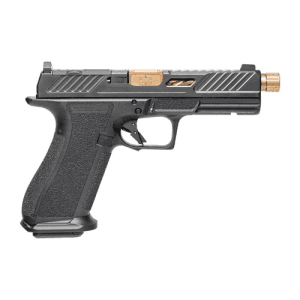 Shadow Systems Dr920 Elite 9mm 5" 17rd Optic Ready Pistol W/ Threaded Barrel - Black / Bronze
