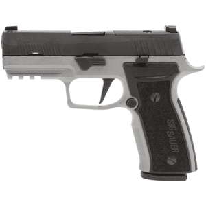 Sig Sauer P320 Axg 9mm 3.9" Nitron 10rd Optic Ready Pistol - Black / Titanium