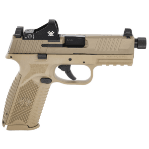 Fn America Fn509 Tactical 9mm 4.5" 24rd Pistol W/ Threaded Barrel & Vortex Viper Red Dot | Fde