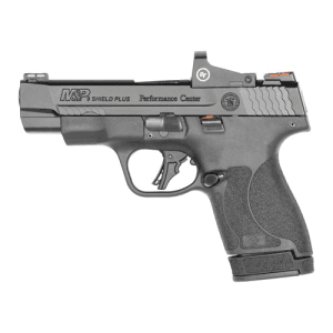 Smith & Wesson Pca(R) M&p 9 Shield Plus 9mm 4" 10/13/15rd Crimson Trace Red Dot - No Thumb Safety