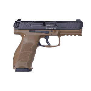 Hk Usa Vp9 9mm 4.1" 17rd Optic Ready Pistol W/ Night Sights - Black / Fde
