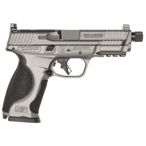 Smith & Wesson Smith & Wessom M&p9 M2.0 Metal 9mm 4.63" 17rd Optic Ready Pistol + Threaded Barrel | Grey Aluminum