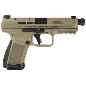 Canik Tp9 Elite 9mm 4.73" 15rd Optic Ready Pistol W/ Threaded Barrel - Fde / Black