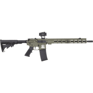 Great Lakes Firearms & Ammunition Great Lakes Firearms Ar15 223 Wylde 16" 30rd Semi-Auto Rifle W/ 5 Moa Red Dot | Od Green