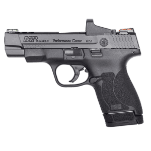 Smith & Wesson M&p Shield M2.0 9mm 4'' 8rd Pistol W/ Hiviz Sights, Ported Barrel, & 4moa Red Dot
