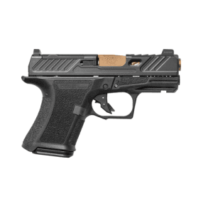 Shadow Systems Cr920 Elite 9mm 3.41" 10rd Optic Ready Pistol W/ Night Sights | Black, Bronze Barrel