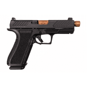 Shadow Systems Xr920 Combat 9mm 5.5" 17rd Optic Ready Pistol W/ Threaded Barrel - Black / Bronze